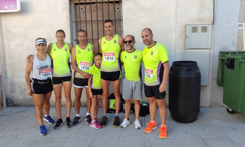 Jesús Ruano y Pilar García quedan primero en la VIII Quedada Running y Marcha Ciclista Solidaria