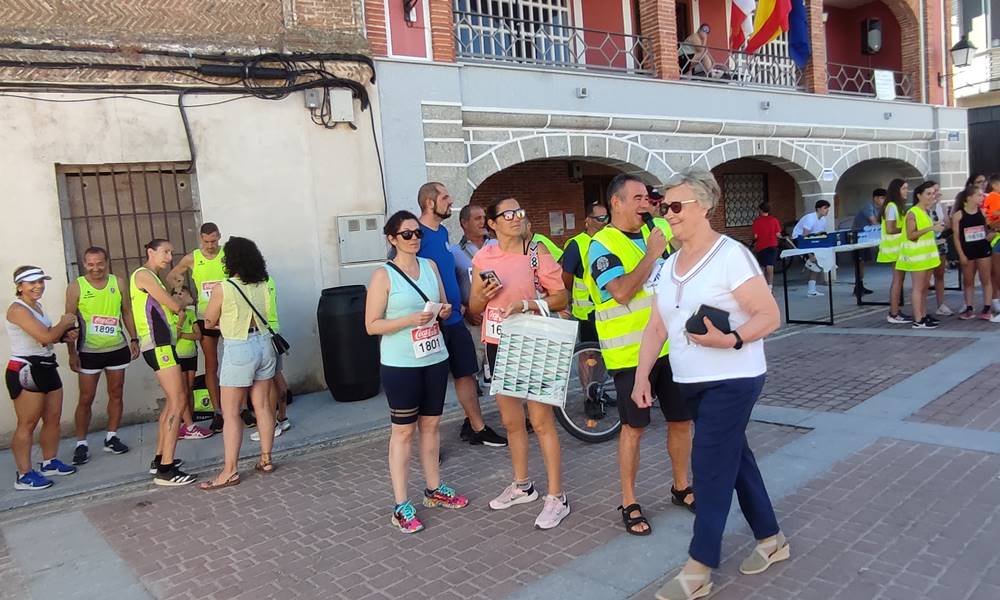 Jesús Ruano y Pilar García quedan primero en la VIII Quedada Running y Marcha Ciclista Solidaria