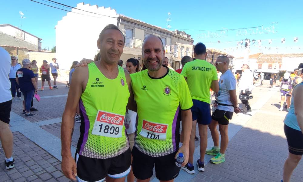 Jesús Ruano y Pilar García quedan primero en la VIII Quedada Running y Marcha Ciclista Solidaria