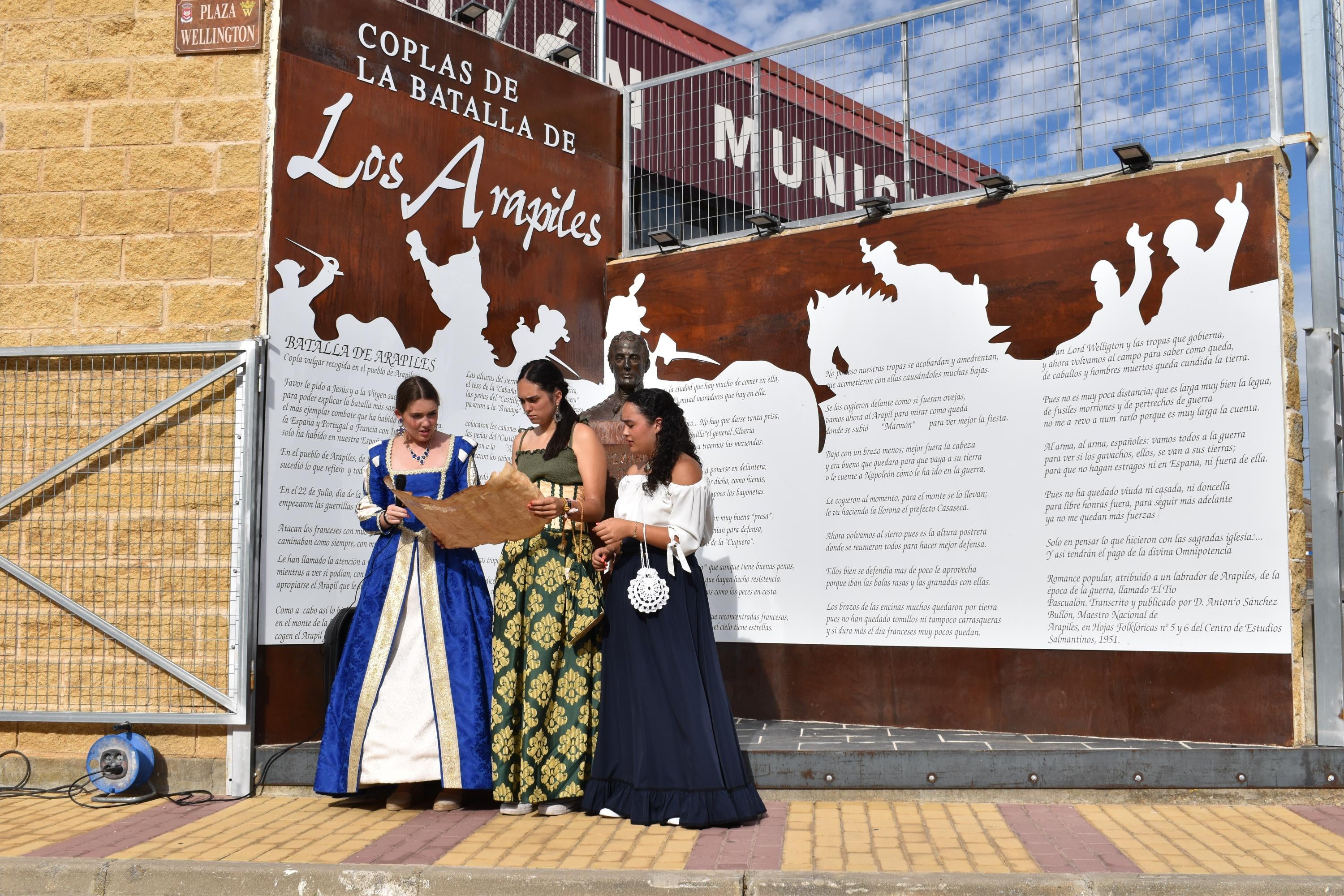 Así ha sido el desfile de época para recordar la batalla de Arapiles de 1812