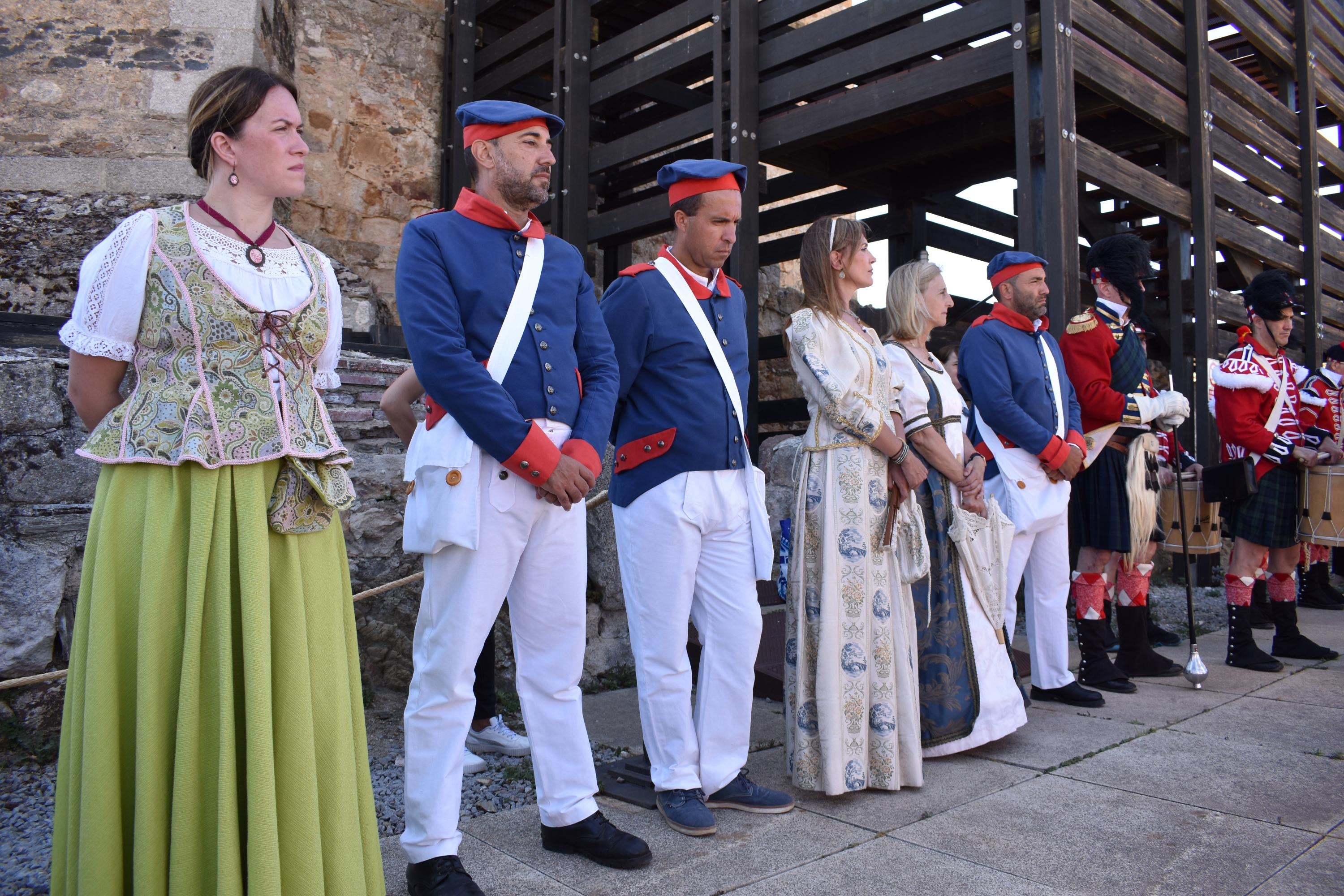 Alba de Tormes conmemora por primera vez la batalla de Los Arapiles con un desfile de época