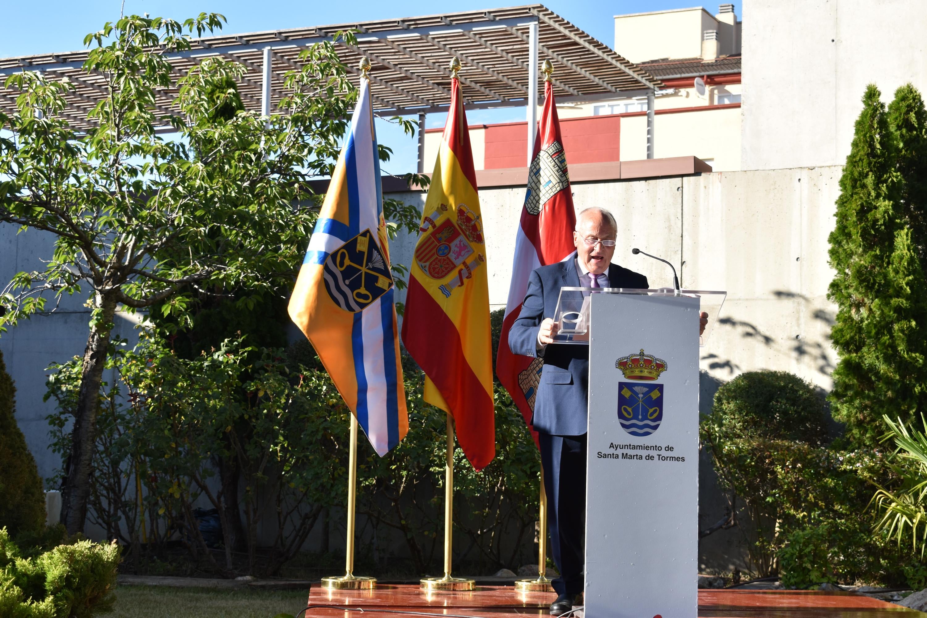 Las mejores imágenes del pregón institucional de Santa Marta de Tormes