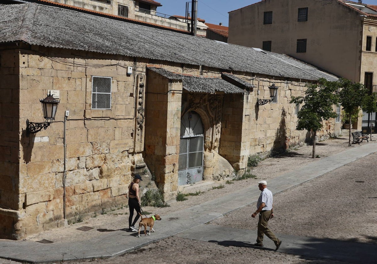 Inmueble de la antigua capilla de la Misericordia, que se convertirá en apartamentos de uso turístico.