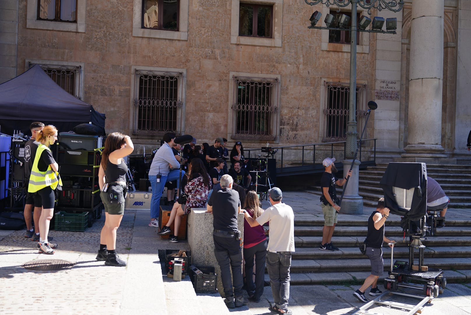 Así ha arrancado el rodaje en Salamanca de la nueva serie de Amazon Prime