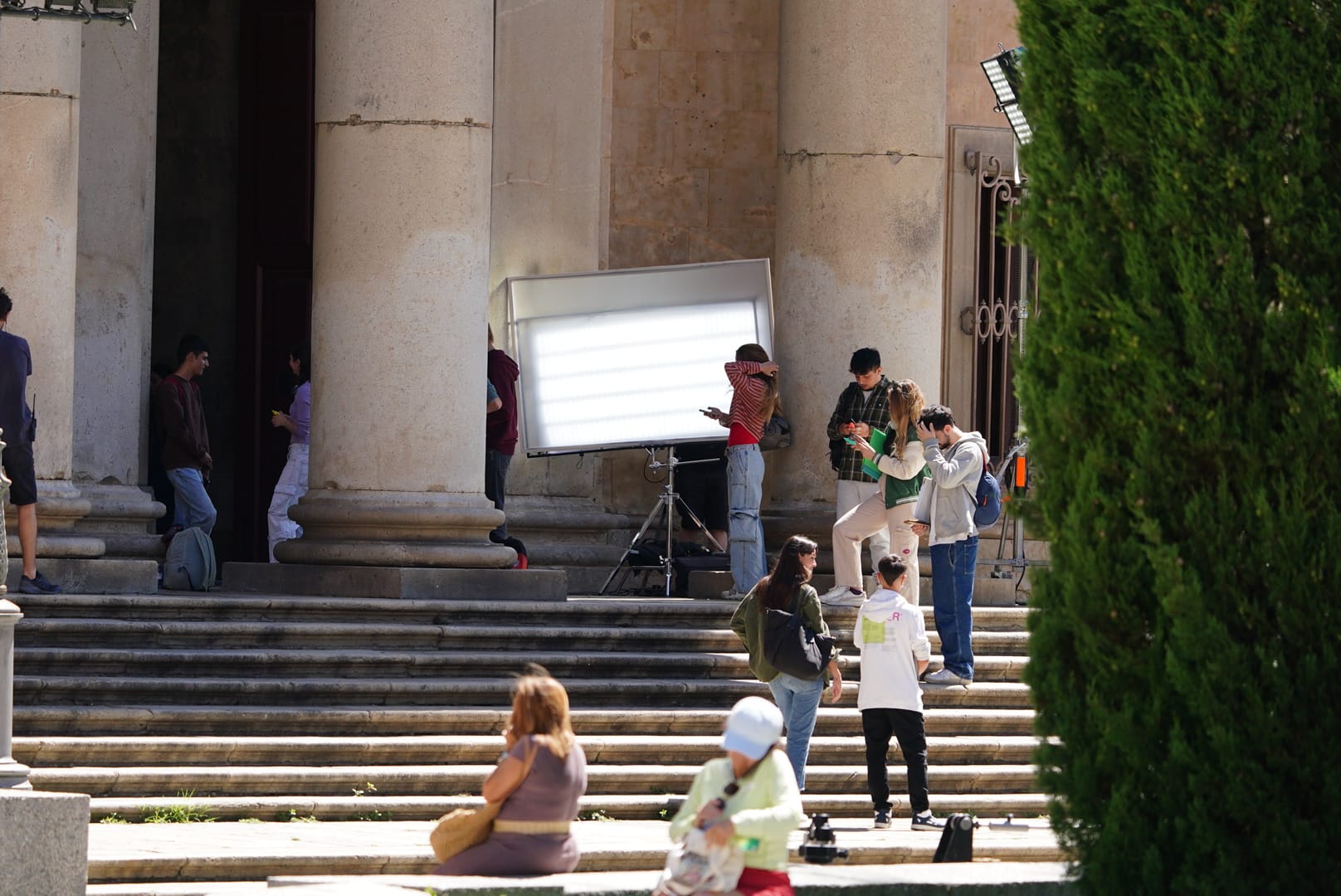 Así ha arrancado el rodaje en Salamanca de la nueva serie de Amazon Prime