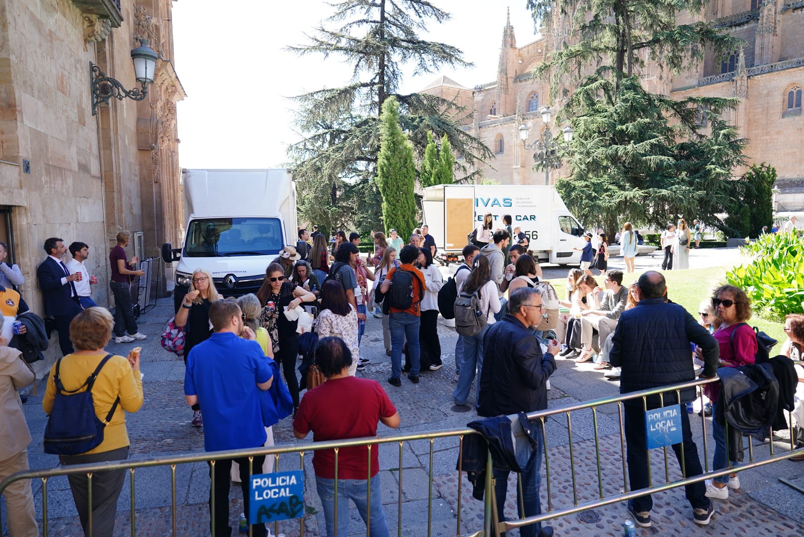 Así ha arrancado el rodaje en Salamanca de la nueva serie de Amazon Prime