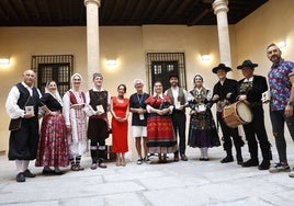 Presentación del Festival Internacional de Folclore Ciudad de Salamanca.