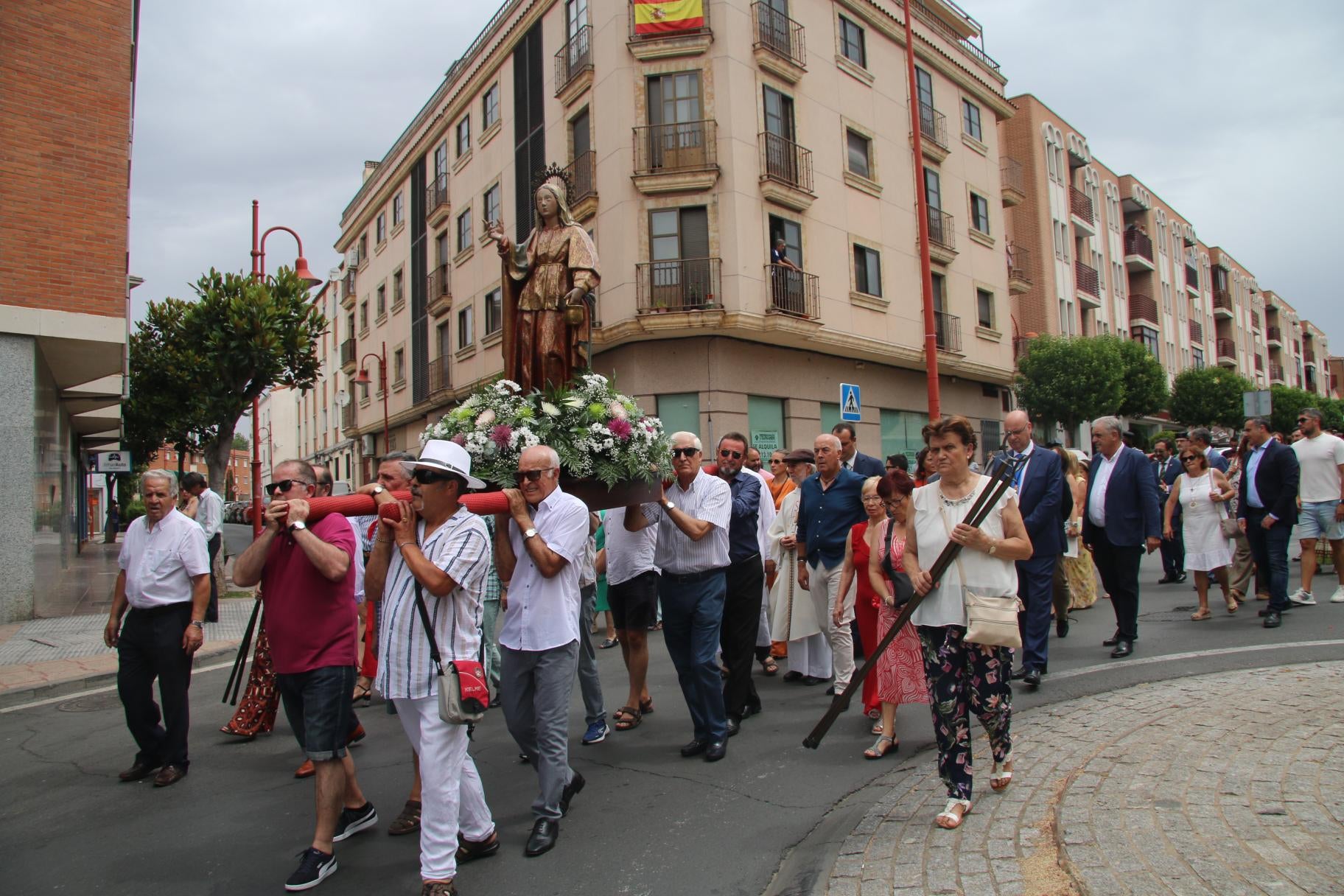 Santa Marta honra a su patrona con calles llenas de vecinos