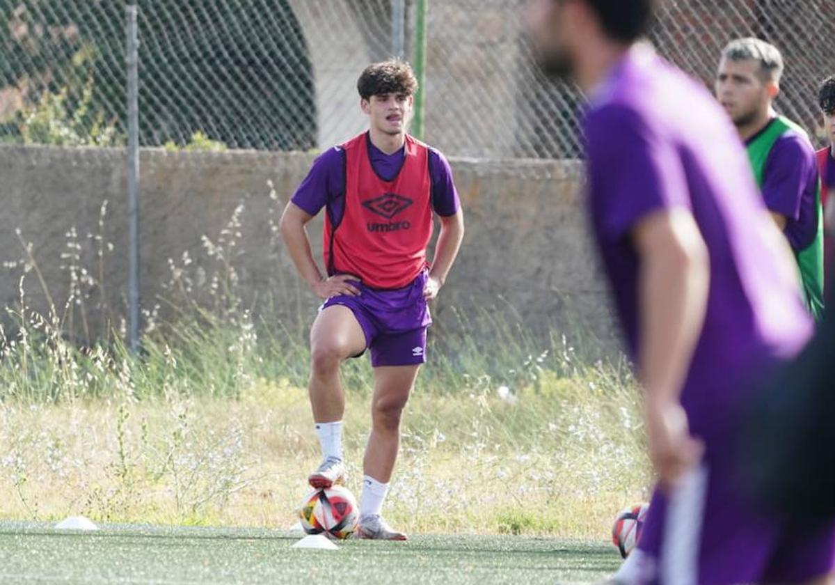 Yago Rodríguez ya entrena con el Salamanca UDS