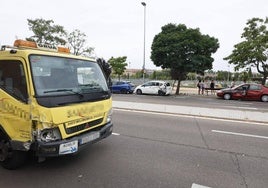 Vehículos implicados en el accidente.