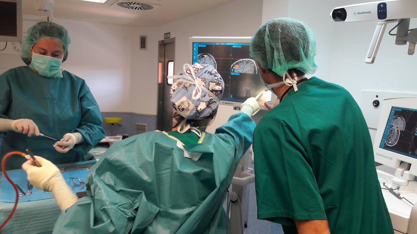 Una imagen del servicio de neurocirugía del Hospital de Salamanca.