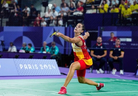 Carolina Marín, jugadora de bádminton.