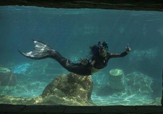 La sirena salmantina 'Irial.mermaid'.