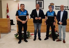 Pedro Rodríguez, David Mingo, Juan Antonio Gómez y Jesús Hernández.