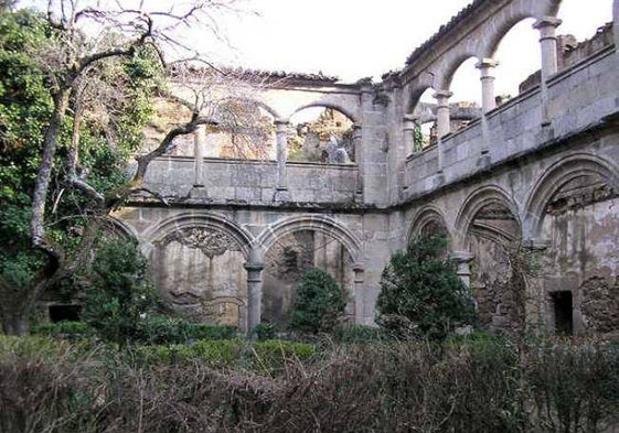 Imagen del Monasterio por dentro.