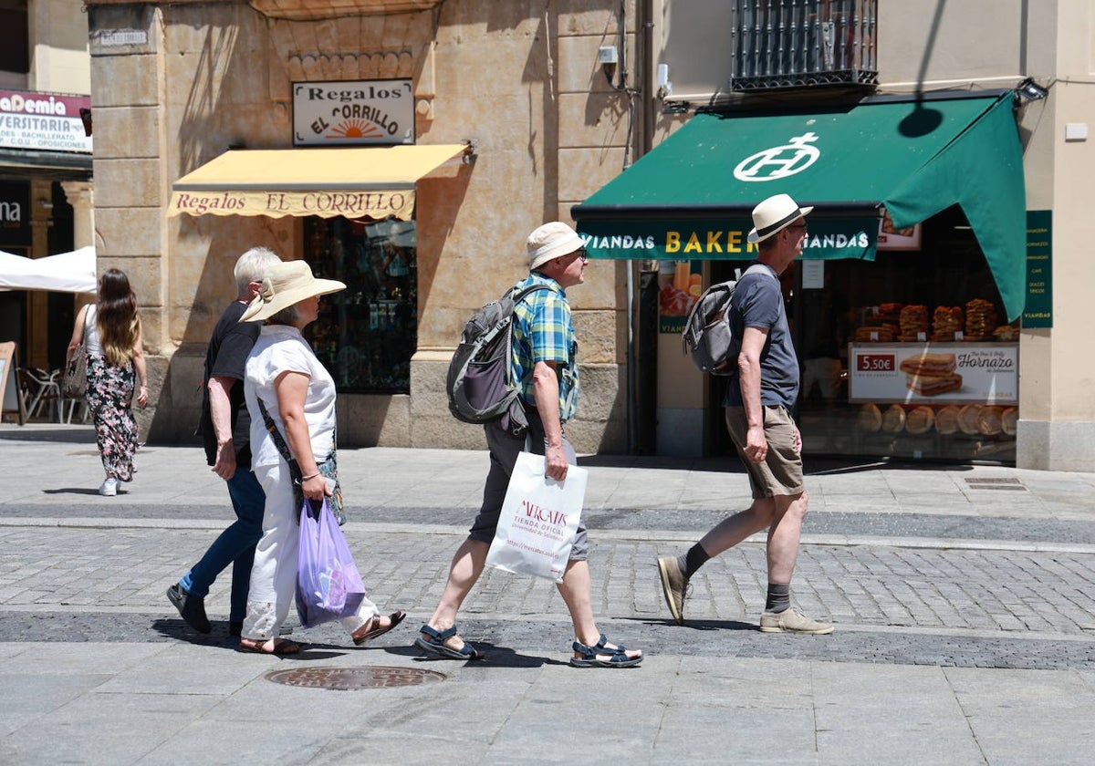 Ola de calor en Salamanca.
