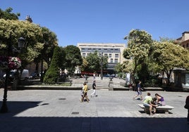 Vista de la plaza de los Bandos.