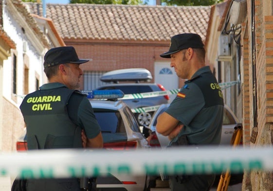 El lugar donde se han producido los hechos, a 17 de agosto de 2024, en Otero, Toledo.