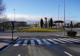 Los hechos ocurrieron en la Glorieta San Marcelino Champagnat, en la foto.