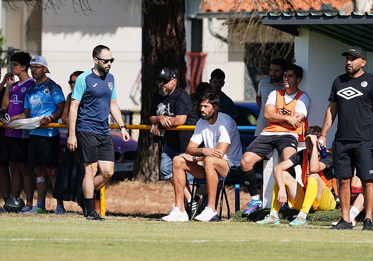 Banquillo del Salamanca CF UDS.