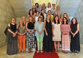 Participantes en el III Consejo Sectorial de la Mujer y la Comisión municipal de Violencia de Género celebrado este lunes.