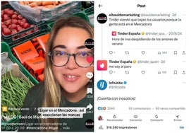 Patricia García analiza la tendencia de Mercadona en su TikTok.