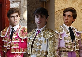 Salvador Herrero, Jesús Yglesias y Julio Norte.