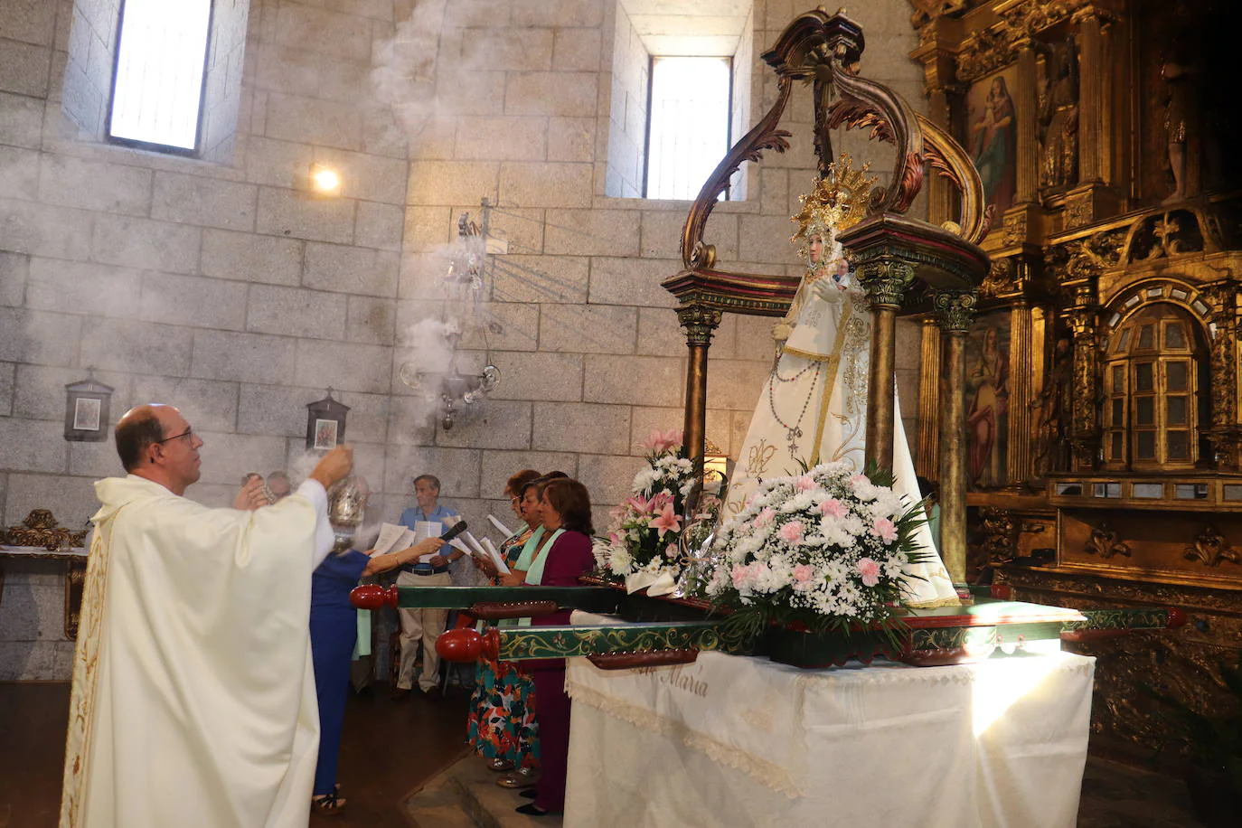 Cespedosa de Tormes honra a la Virgen del Carrascal