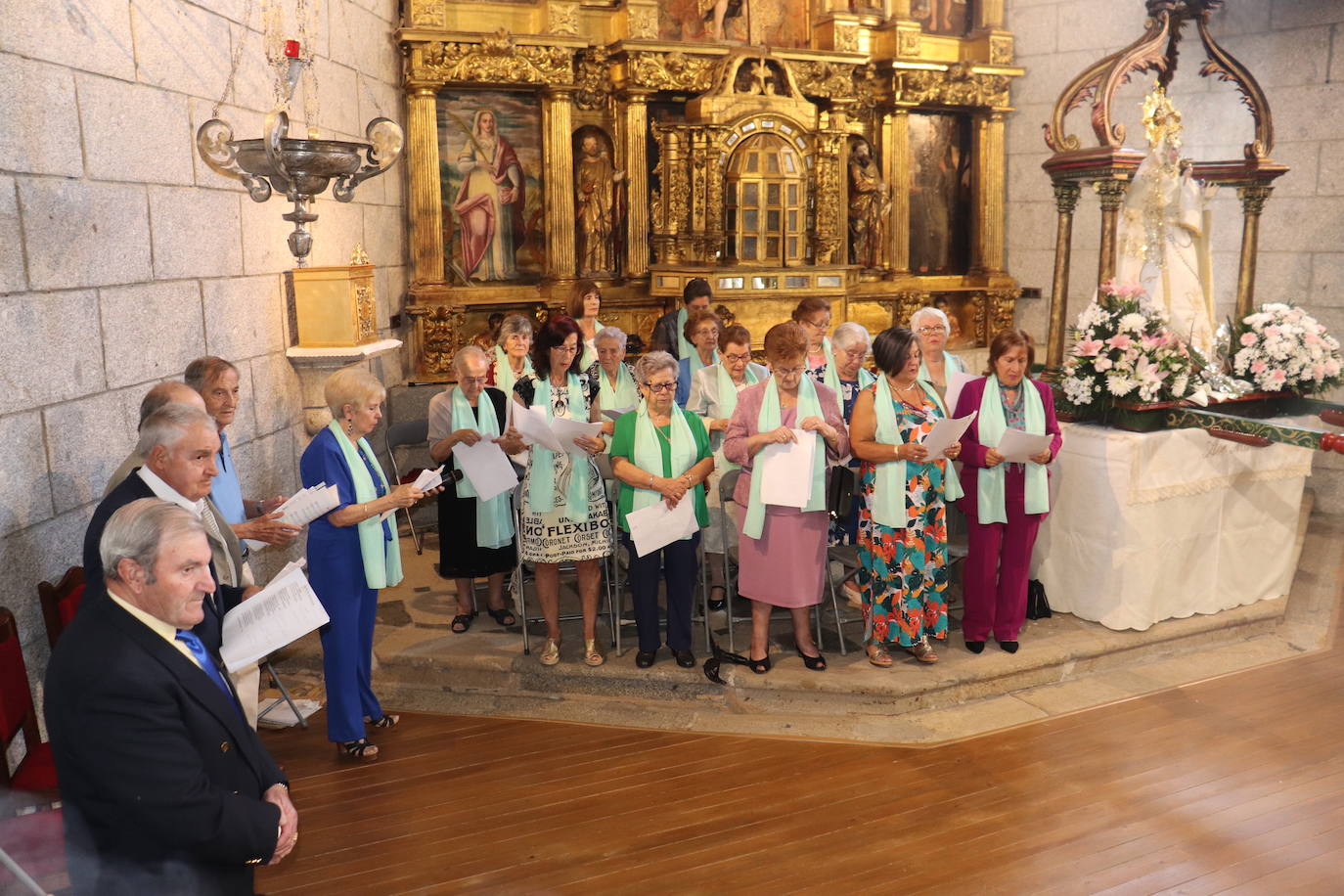 Cespedosa de Tormes honra a la Virgen del Carrascal