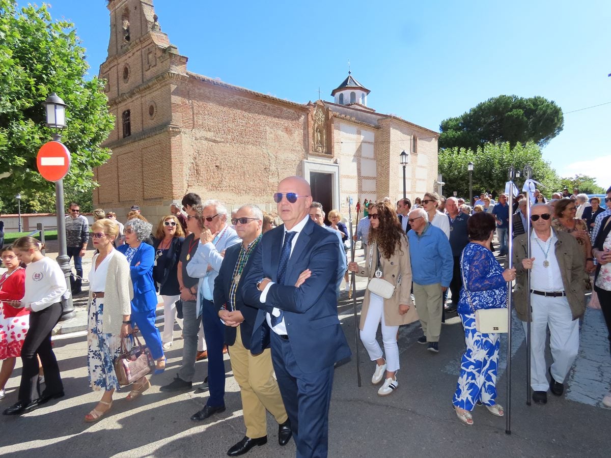 Muestras de devoción al Santo Cristo de la Agonía de San Luis en Peñaranda