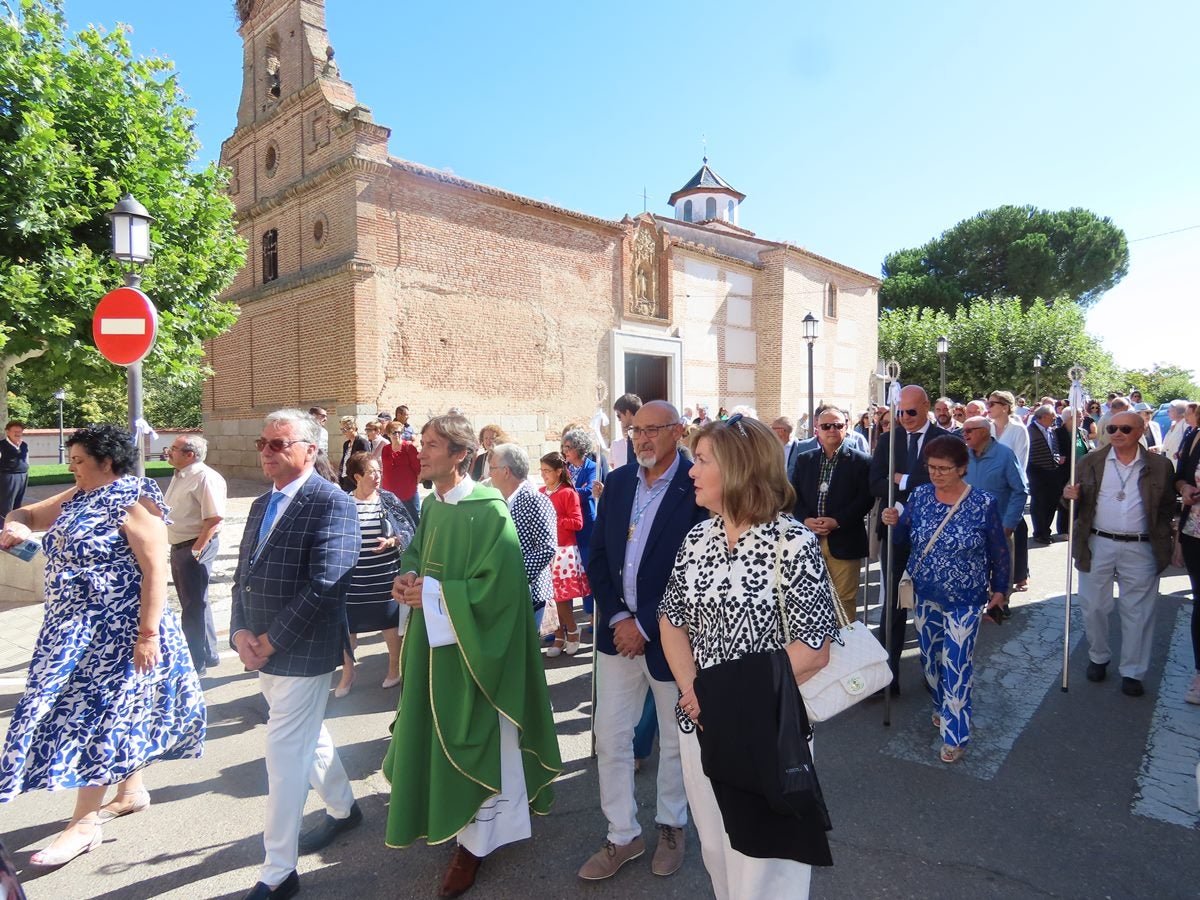 Muestras de devoción al Santo Cristo de la Agonía de San Luis en Peñaranda