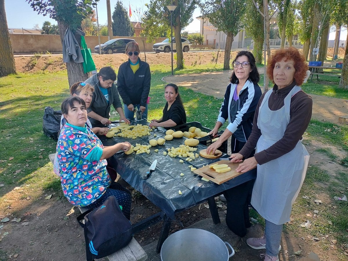 Fin de fiesta con guiso para 1.600 personas en Villoria