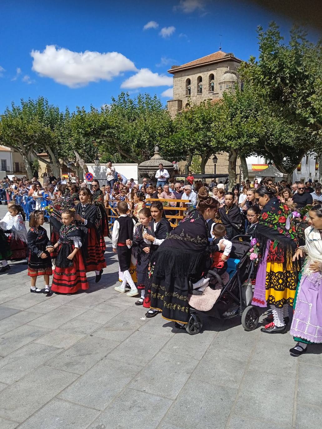 La Virgen de la Vega reina en Piedrahíta