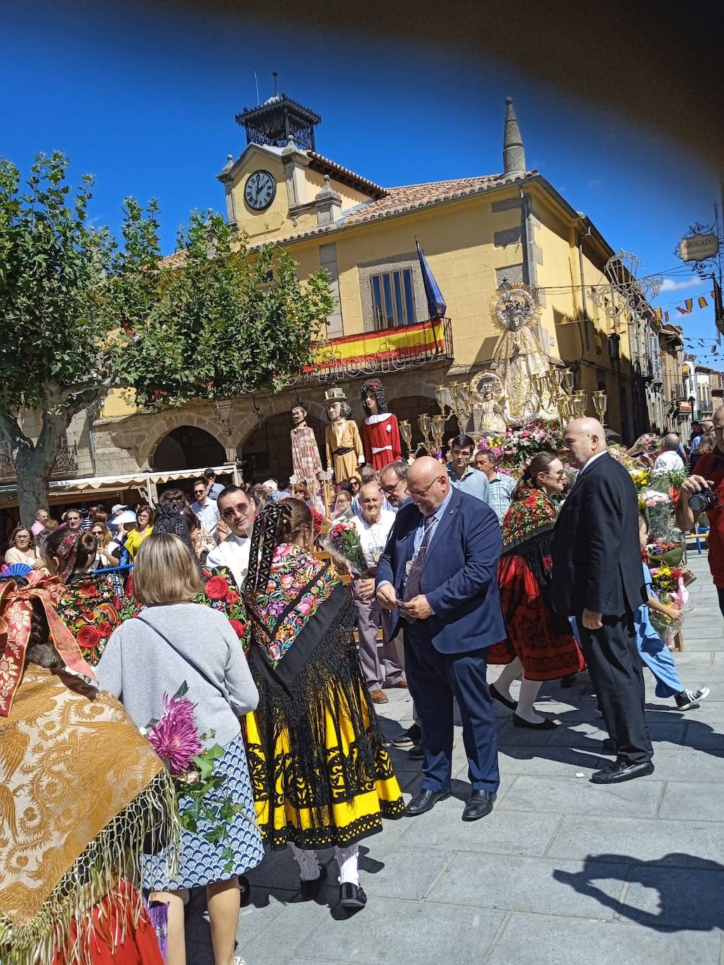 La Virgen de la Vega reina en Piedrahíta