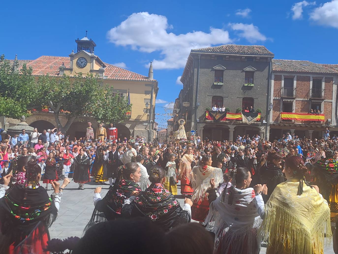 La Virgen de la Vega reina en Piedrahíta