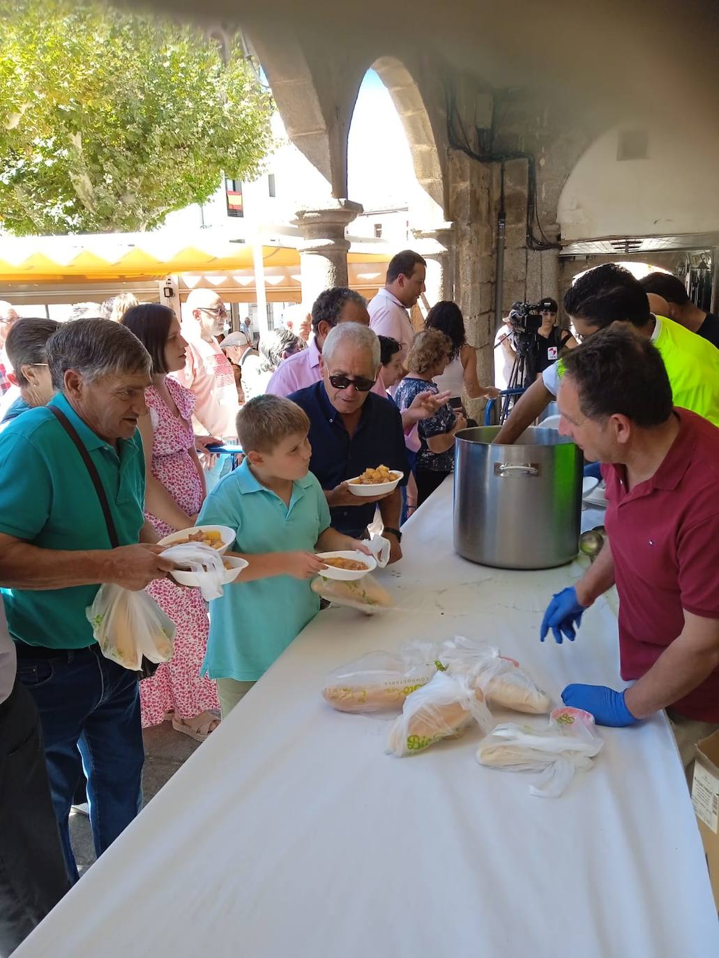Piedrahita rinde honores a la Virgen de la Vega