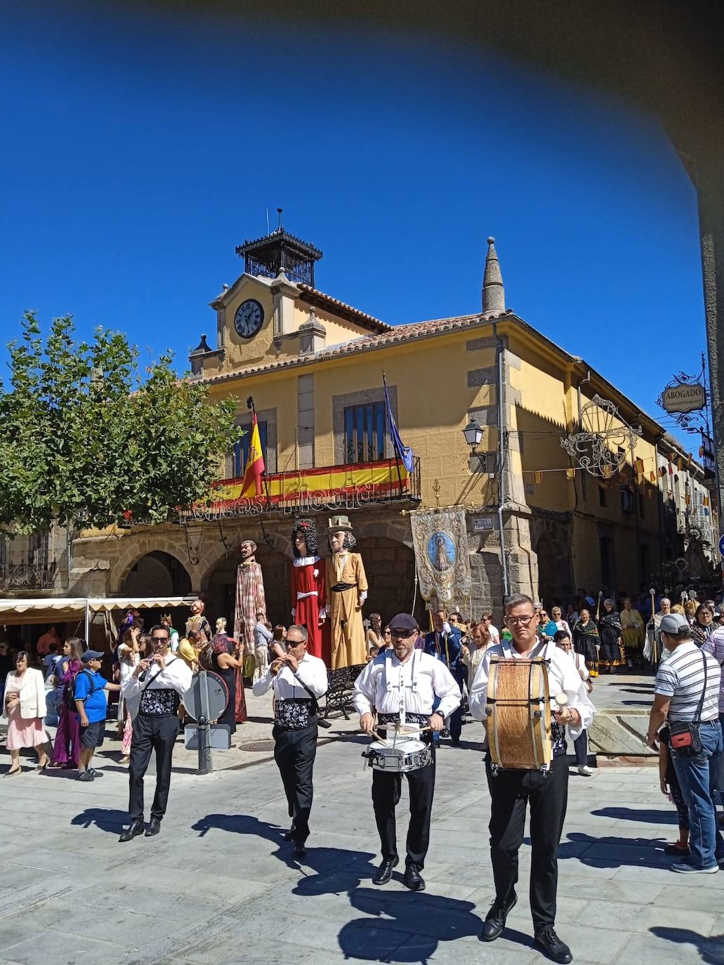 Piedrahita rinde honores a la Virgen de la Vega