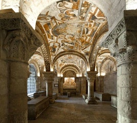 Imagen de la 'Capilla Sixtina del Románico'.