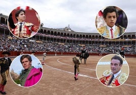 Imagen panorámica de la plaza de toros de La Glorieta en la pasada Feria.