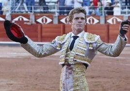 Borja Jiménez, el domingo en La Glorieta.