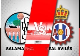 Salamanca UDS - Real Avilés: horario y cómo ver en directo y en televisión el partido