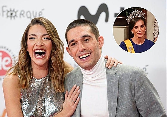 Un montaje de la Reina Letizia con Víctor Elías y Ana Guerra.