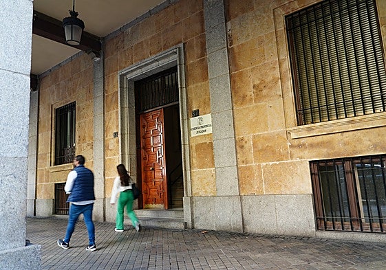 La Audiencia Provincial de Salamanca.