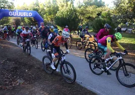 La salida ha tenido lugar desde el parque de la dehesa