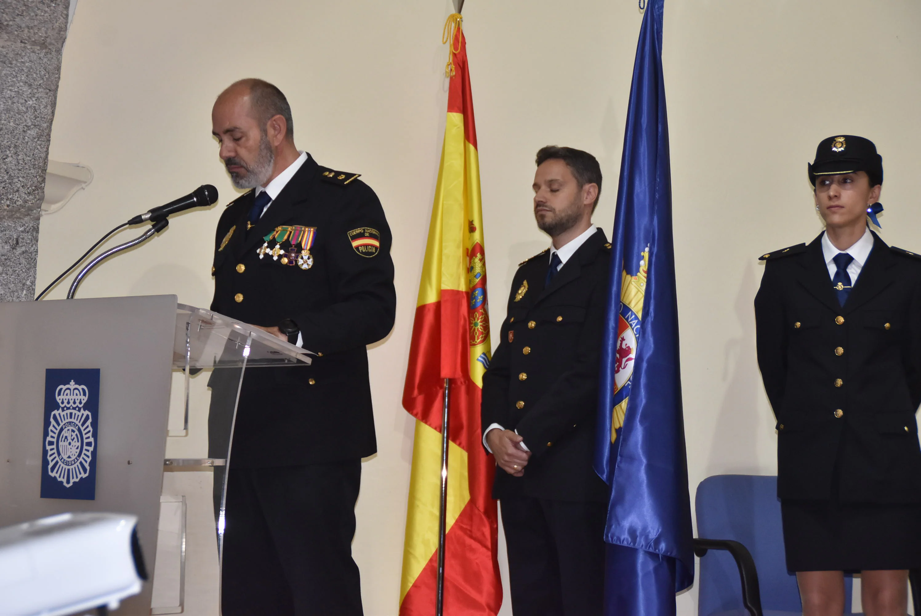 La Policía Nacional en Béjar celebra su día con la entrega de distinciones y reconocimientos