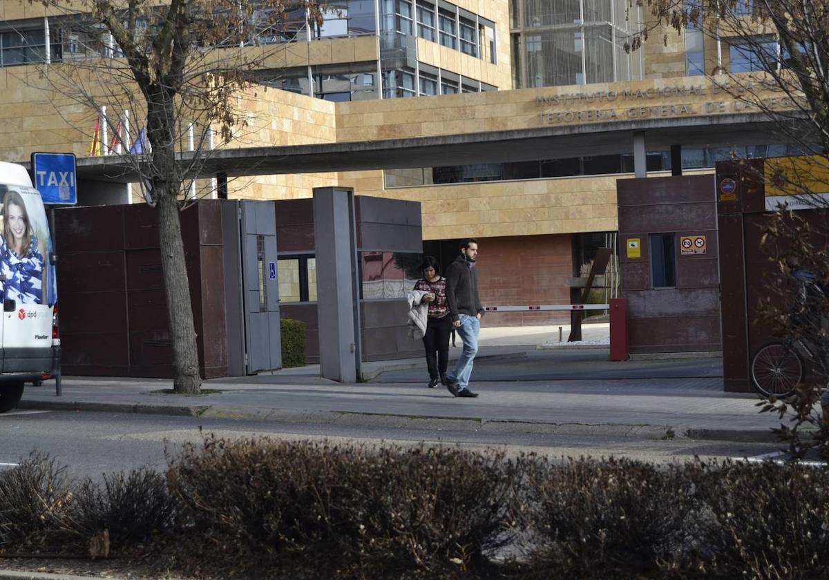 Sede del Instituto Nacional de la Seguridad Social en Salamanca.