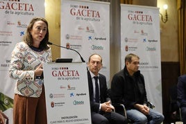 La consejera de Agricultura, Ganadería y Desarrollo Rural, María González Corral.