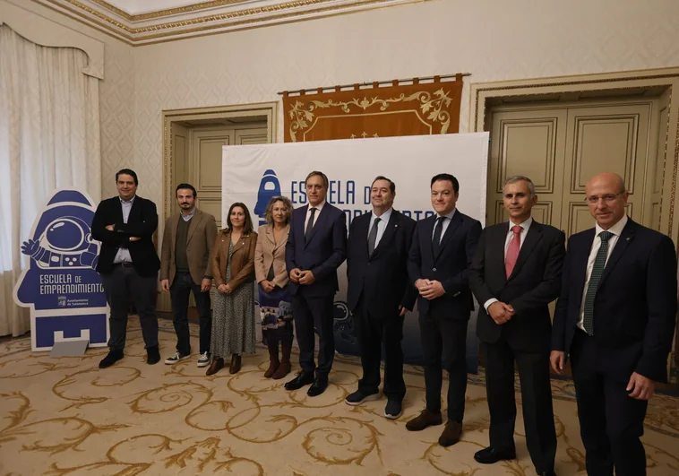 Presentación de la Escuela de Emprendimiento en el Ayuntamiento.