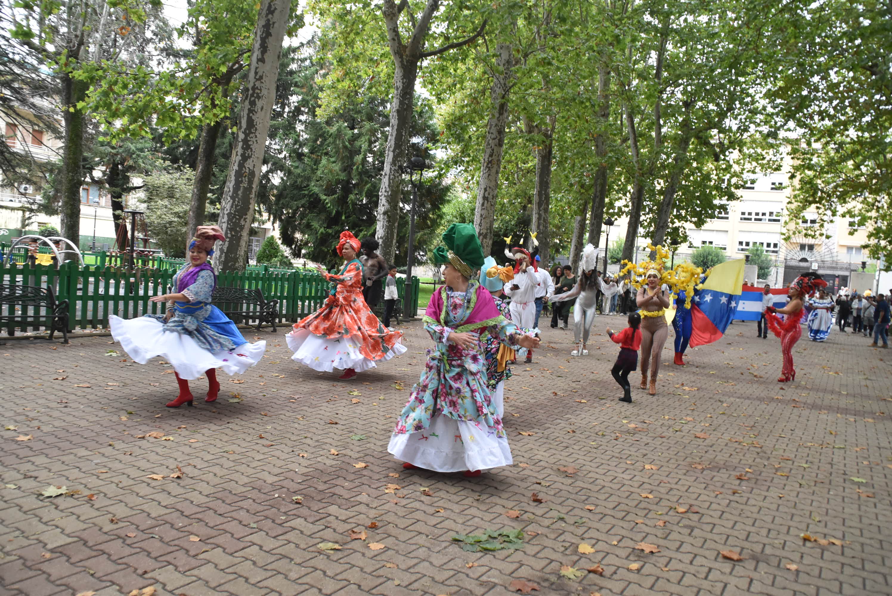 Lleno en Béjar en el primer día de la Hispanidad para fomentar la convivencia