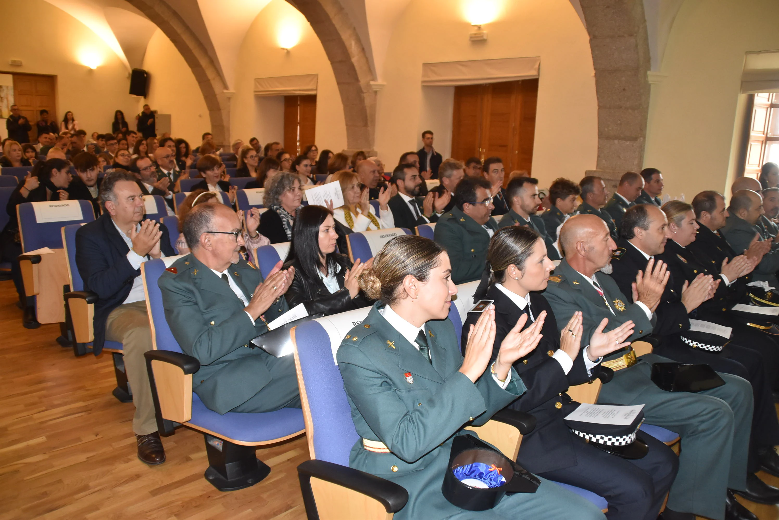 La Guardia Civil de Béjar celebra su día con misa, condecoraciones y convite